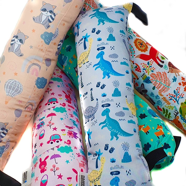 10% OFF - ALMOHADON CINTURON AUTO - PACK X 3 SURTIDOS